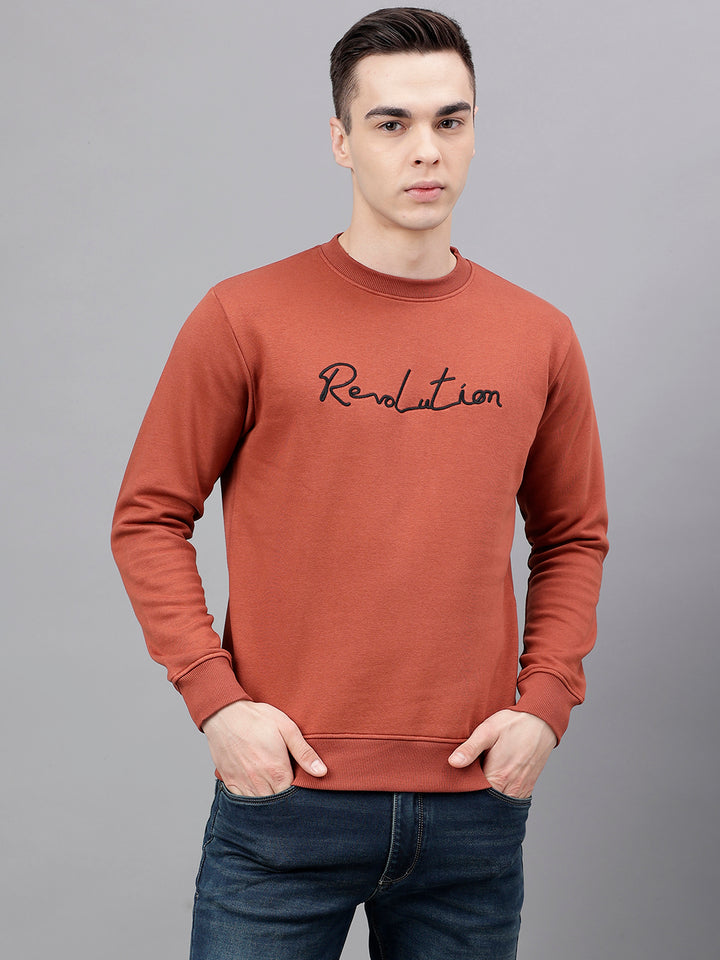 Men Arabian Spice Standard Fit Solid Sweat Shirt