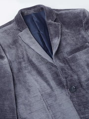 Richlook Smart Fit Grey Blazer for Men's