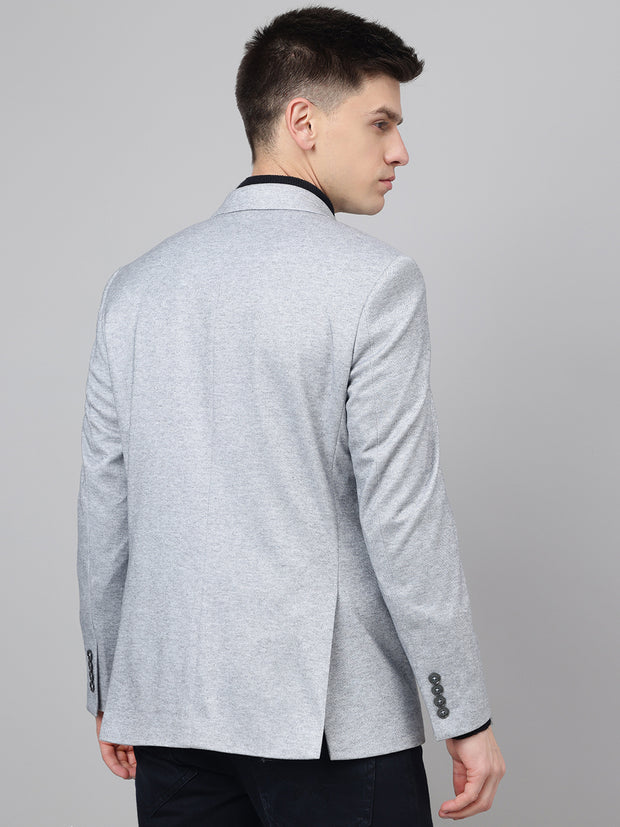 Richlook Smart Fit Light Gray Blazer for Men's