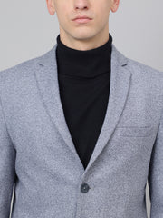 Richlook Smart Fit Grey Blazer for Men's