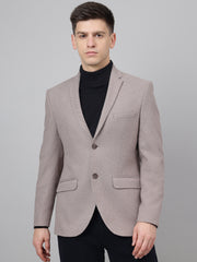 Richlook Smart Fit Brown Blazer for Men's