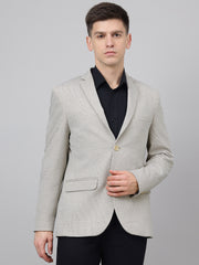 Richlook Smart Fit Beige Blazer for Men's