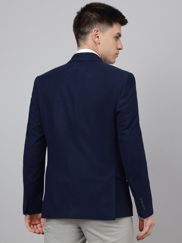 Richlook Smart Fit Navy Blazer for Men's