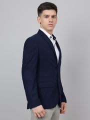 Richlook Smart Fit Navy Blazer for Men's