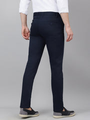 Richlook Casual Navy Trouser for Men's