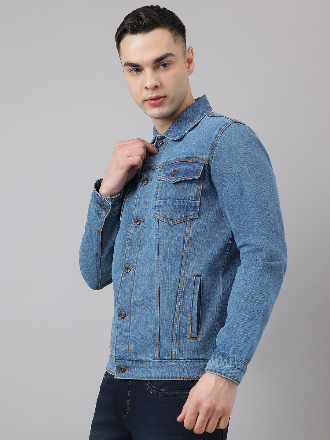 RICHLOOK Denim Jackets , Stylish, Durable, and Ready for Any Occasion