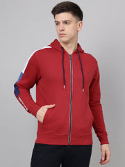 Richlook Regular Fit Tamattow Red Sweatshirt for Men's