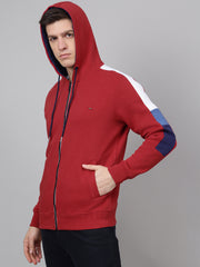 Richlook Regular Fit Tamattow Red Sweatshirt for Men's