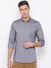 Smoke Slim Fit Casual Shirt