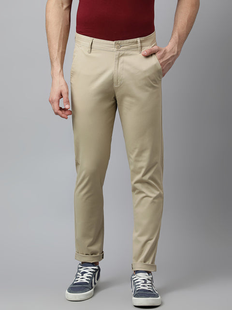 Buy OTTO - Khaki Casual Core Trousers - NEWTON_KHAKI | Size36 | Trim Fit  Online at Best Prices in India - JioMart.