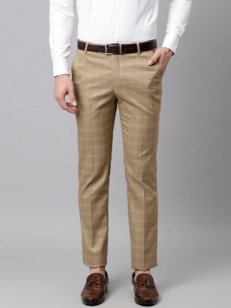 Buy Khaki Trousers & Pants for Men by RICHLOOK Online | Ajio.com