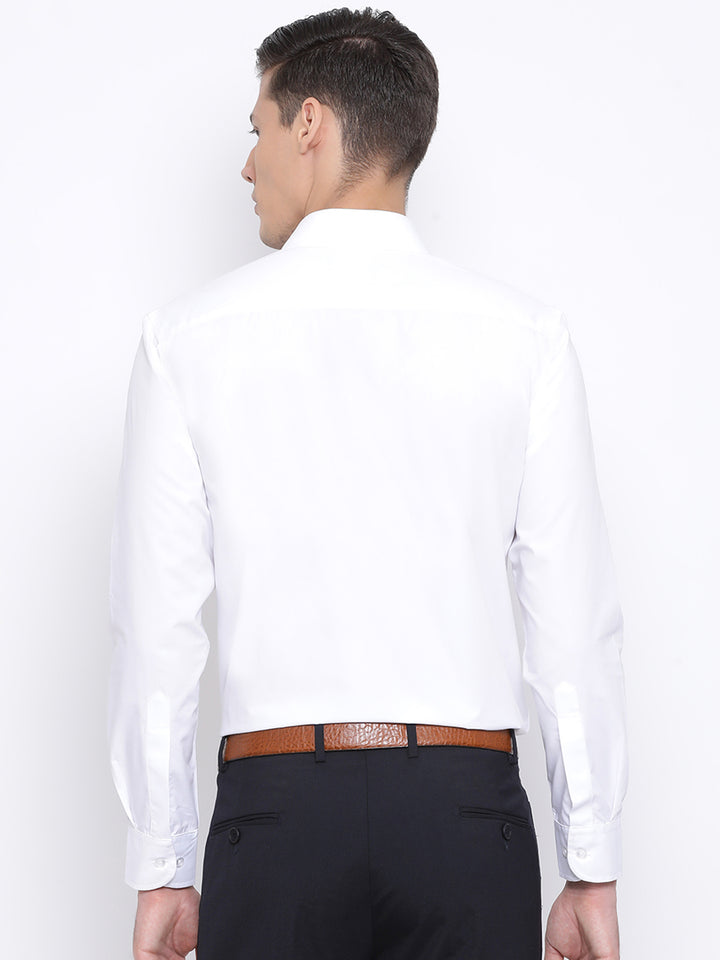 White Formal Regular Fit Shirt