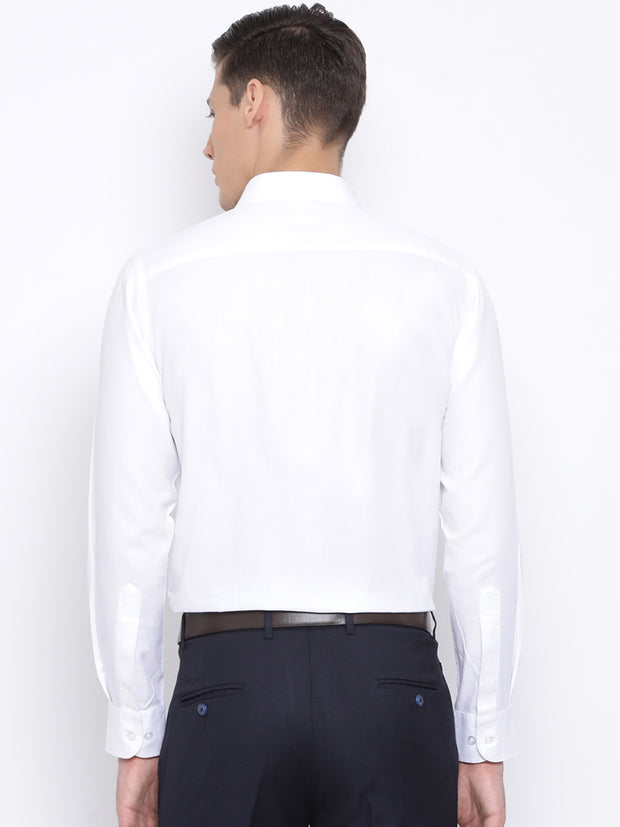 White Formal Regular Fit Shirt