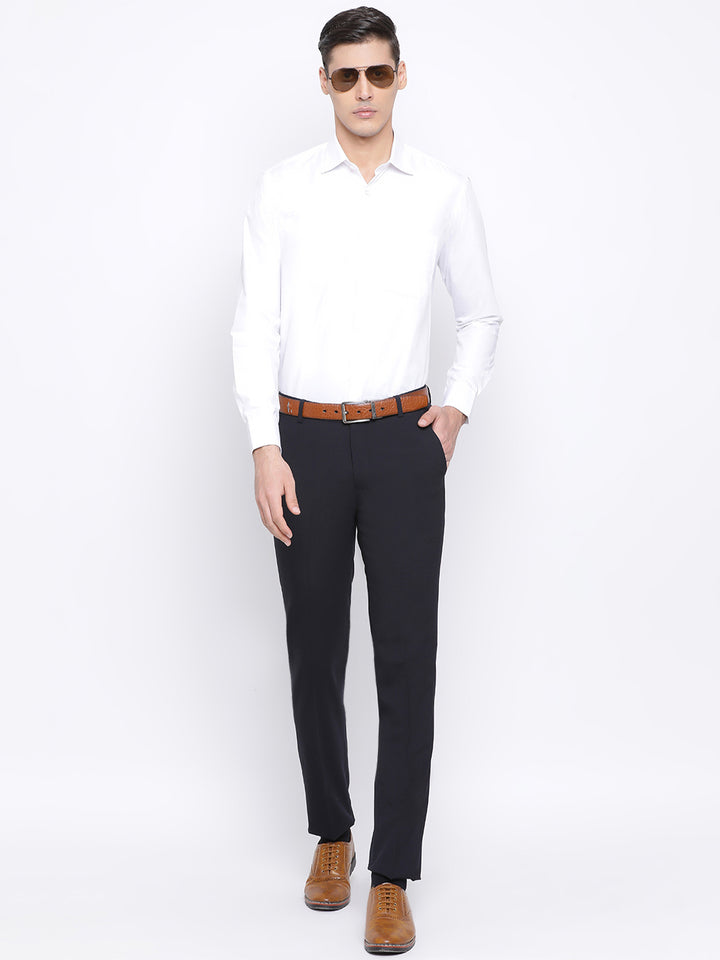 White Formal Regular Fit Shirt